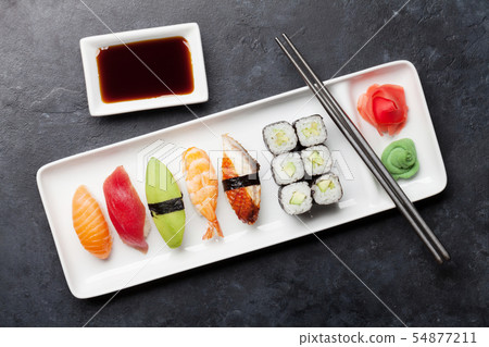 Japanese sushi set Japanese sushi set 54877211