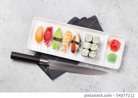 Japanese sushi set Japanese sushi set 54877212
