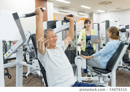 高級夫婦體育俱樂部形象 54878310