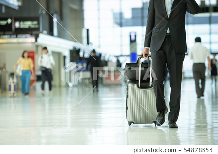 Businessman business trip business image 54878353