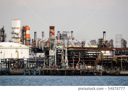 Port's heavy industrial zone 54878777