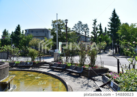 Scenery in front of Denenchofu Station Scenery in front of Denenchofu Station 54880023