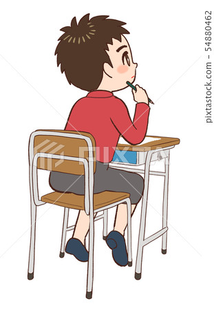 教室桌椅子兒童期待 54880462