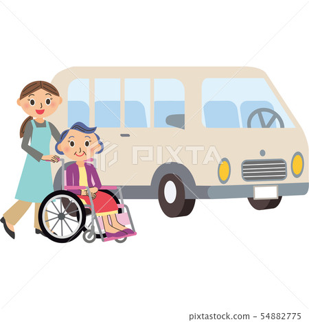 Care bus transportation Grandma Care bus transportation Grandma 54882775