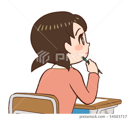 教室桌椅子兒童期待 54883717