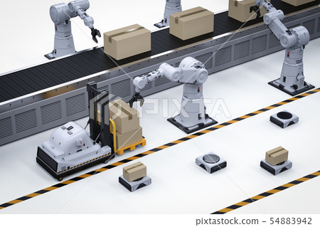 Automatic warehouse concept 54883942