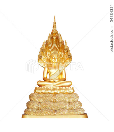 Buddha statue isolated on white background Buddha statue isolated on white background 54884334