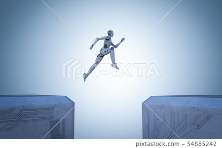 robot jump across robot jump across 54885242