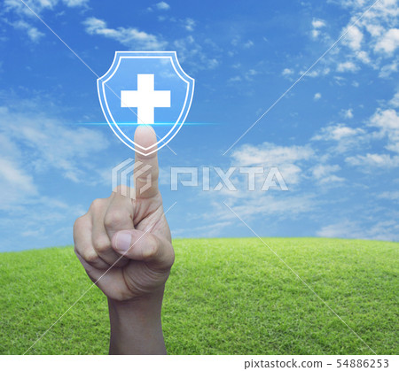 Business healthy and medical care insurance 54886253