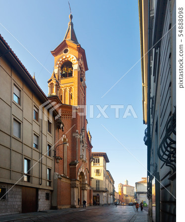 Historical architecture of Asti in Italy 54888098