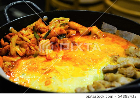 Cheese Dak-galbi 54888432