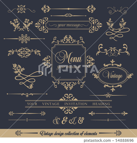 retro style of the branches of zavtikov and colors 54888696