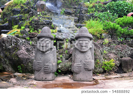 濟州島的石牆 54888892