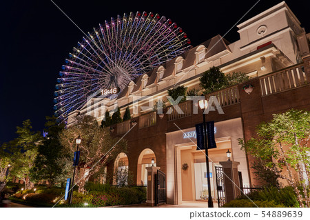 城市夜景橫濱港未來 城市夜景橫濱港未來 54889639