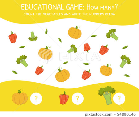 How Many, Education Game for Preschool Children, Development of Mathematical Abilities, Count the How Many, Education Game for Preschool Children, Development of Mathematical Abilities, Count the 54890146