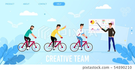 Creative Team and Leadership Business Landing Page Creative Team and Leadership Business Landing Page 54890210