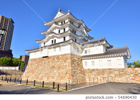 平遙城堡在145年來第一次重建Heisei最後Kaijo尼崎城堡公園尼崎市尼崎市 54890430