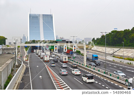 東京都高速公路東京港口隧道有明側井口 54890468