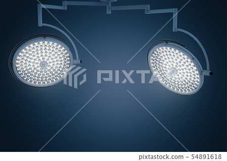 surgery lights or medical lamps 54891618