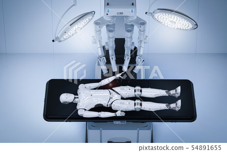 robot surgery maintenance ai cyborg . 54891655
