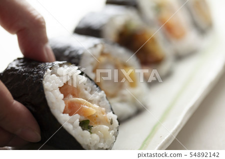 Sushi roll assortment Sushi roll assortment 54892142
