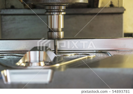 The CNC milling machine. The CNC milling machine. 54893781