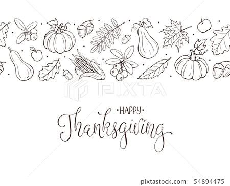 Happy Thanksgiving Poster 54894475