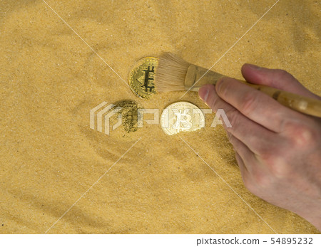 bitcoin on golden sand bitcoin on golden sand 54895232