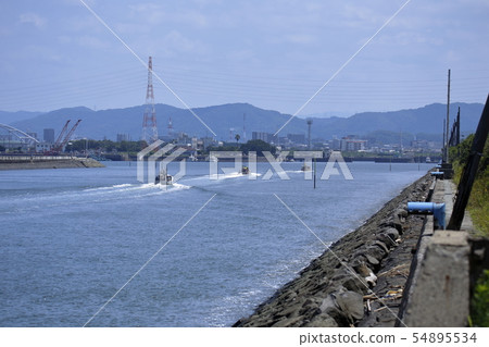 大牟田市三池港漁船, 大牟田市三池港漁船, 54895534