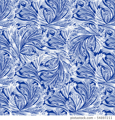 Winter holiday pattern 54897211