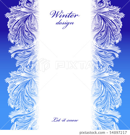 Winter holiday background 54897217