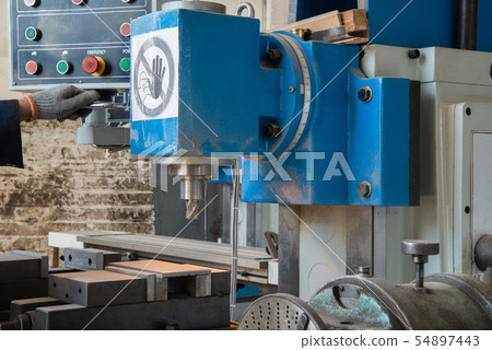 drill machine closeup 54897443