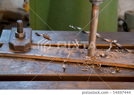 drill machine closeup drill machine closeup 54897444