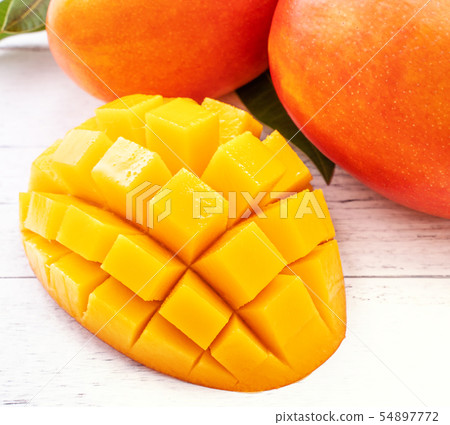Fresh Mango chunks Mango cut Mango 54897772