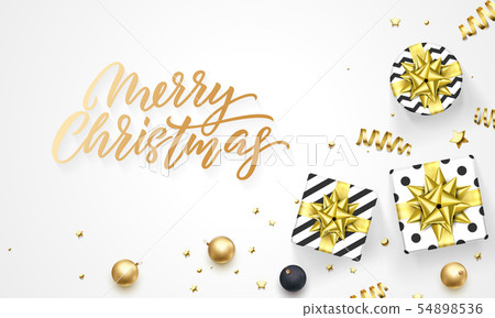 Merry Christmas holiday background template of 54898536