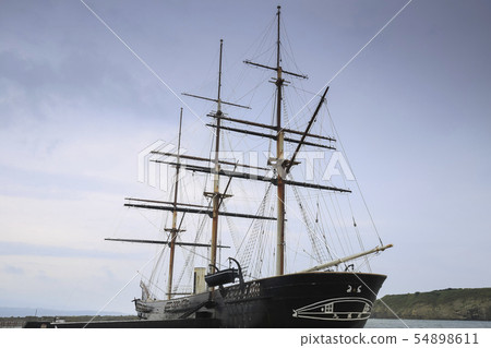 德川船“Ojyo Maru”北海道·Esashi末尾的戰艦 54898611