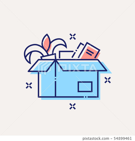 Dismissal concept icon. 54899461