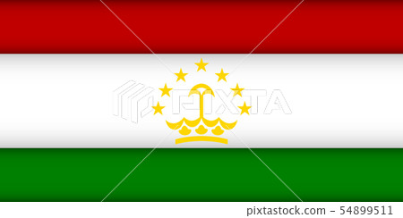 Flag of Tajikistan. 54899511