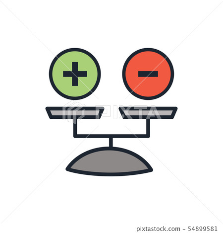 Positive and Negative, True AND False Images or Positive and Negative, True AND False Images or 54899581