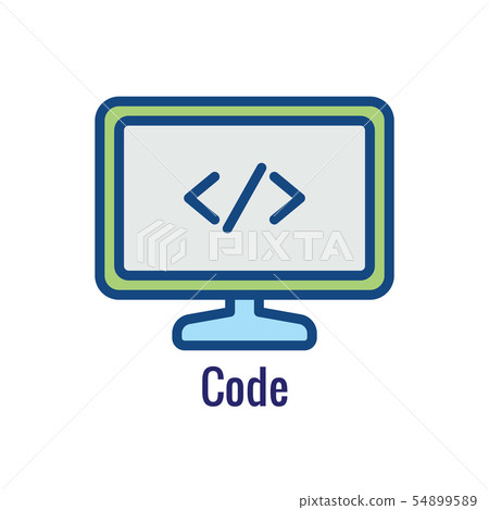 DevOps Icon - Dev Ops Icon Showing an aspect of DevOps Icon - Dev Ops Icon Showing an aspect of 54899589