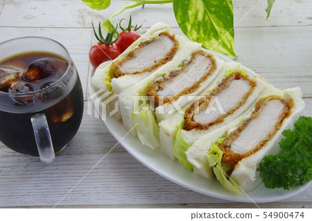 炸肉排三明治三明治炸肉排 54900474