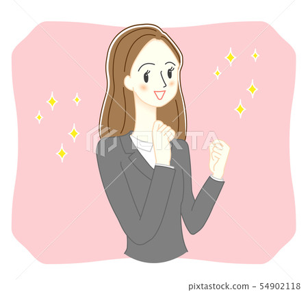 膽量構成西裝女人 54902118