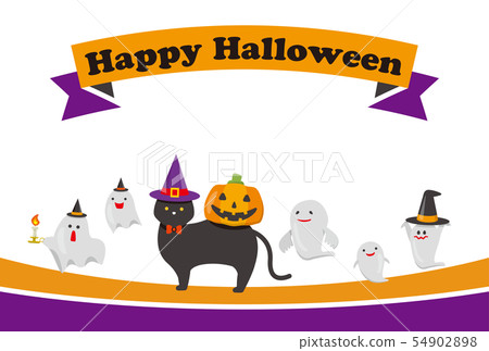 halloween, happy halloween, black cat 54902898
