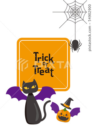 jack-o'-lantern, black cat, jack-o-lantern 54902900