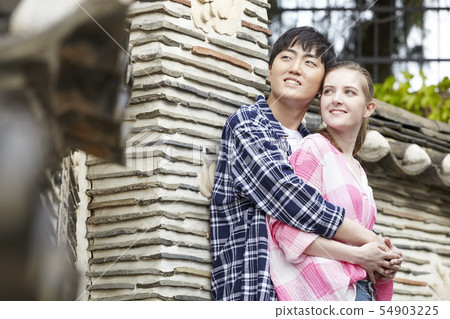 Couple, Dating, Dating, Travel, Tourism, Hanok, Korean Tradition, Bukchon Hanok Village, Bukchon, Jongno-gu, Seoul 54903225