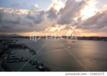 Kanmon Strait dusk (from Moji side) 54903275