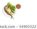 Fried mackarel with shrimp-paste sauce  54903322