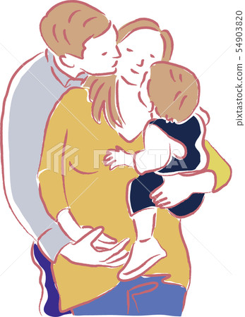 家庭的插圖 54903820