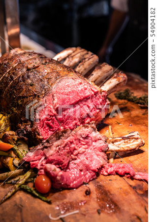 Wagyu beef roast prime rib 54904182