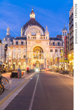 Antwerp train station Belgium Antwerp train station Belgium 54904206